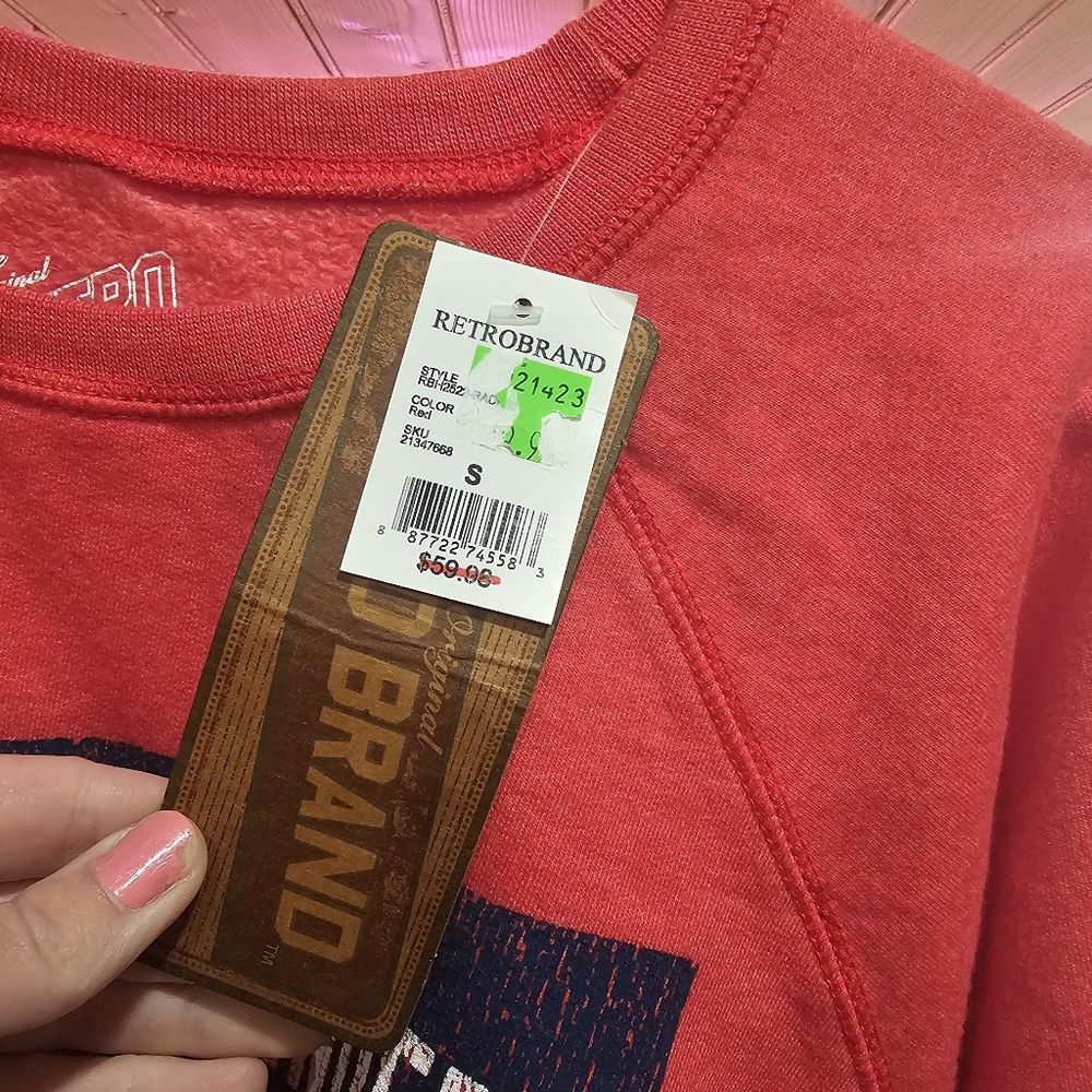 Nwt Radford University Cropped Sweater - Picture 5 of 6